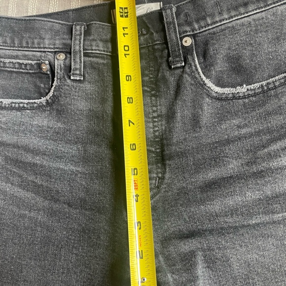Madewell High Rise Slim Demi-Boot Jean in Hayward Wash EUC Size 27 - Picture 2 of 9